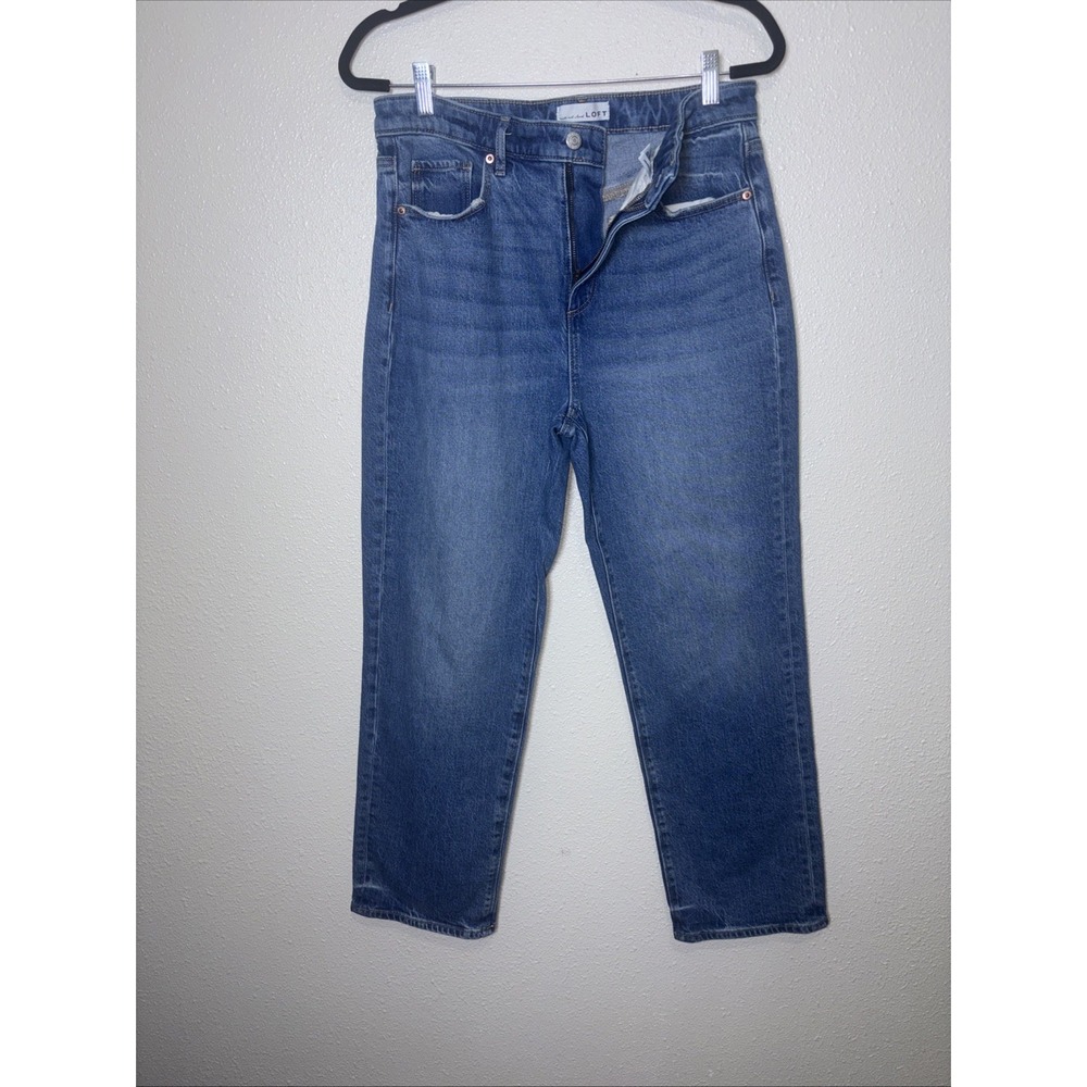 LOFT Straight Leg Women’s Jeans - 6/28 Medium Blue Wash